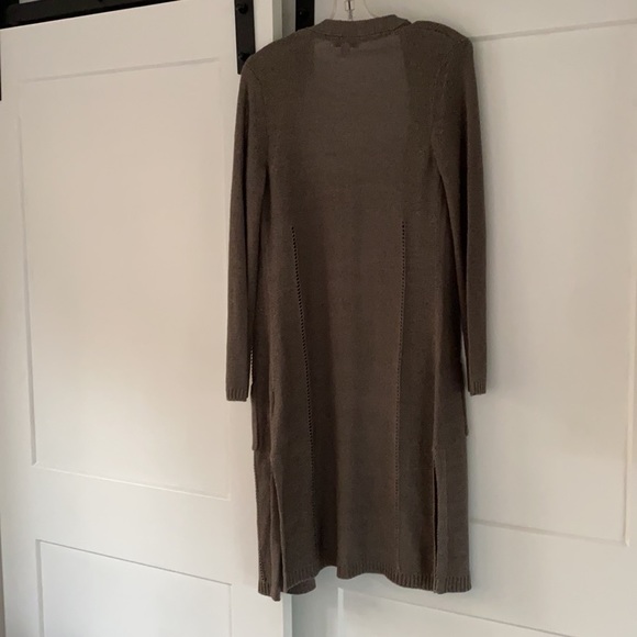 BACKDROP ling loose-knit cardigan sweater M - Picture 4 of 4